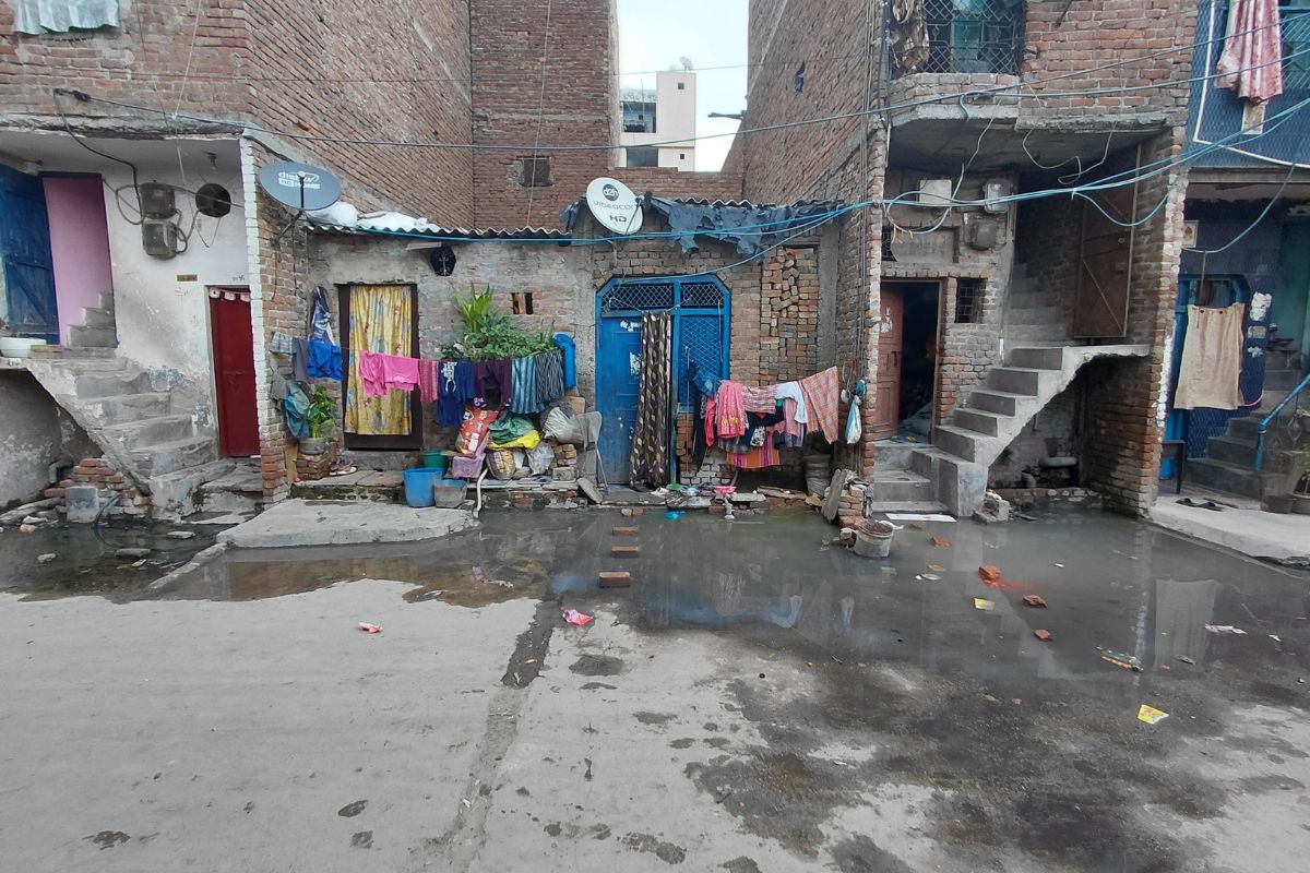 Basic Amenities and Infrastructure Challenges in Delhi Residential community in Delhi facing waterlogging and basic infrastructure challenges